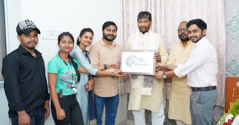 Beat of Life Entertainment Team Meets Pashupati Paras, the Union Minister of the Indian Government