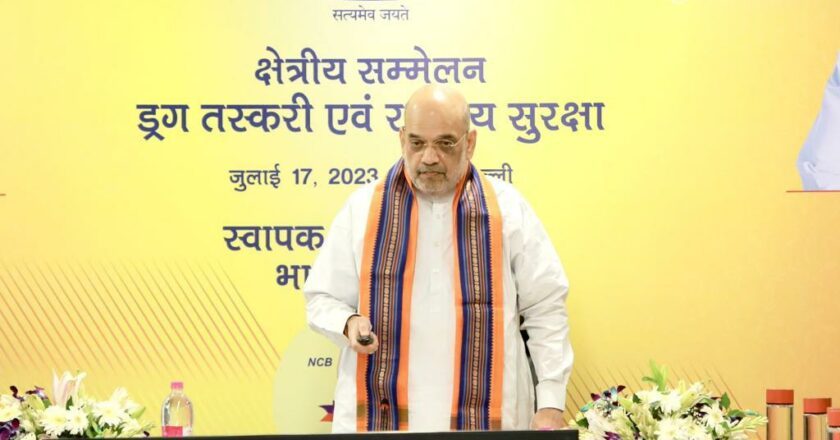 Under the leadership of Shah, more than 1.44 lakh kg of drugs were destroyed