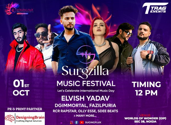 Surging Flux Entertainment & Trag Events Presents SurgZilla Music Festival: A Sonic Odyssey at Worlds of Wonder