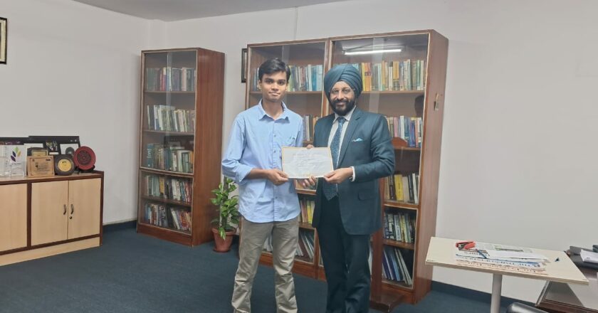 Ashutosh Bhushan- The Spotlight Icon Award title award winner