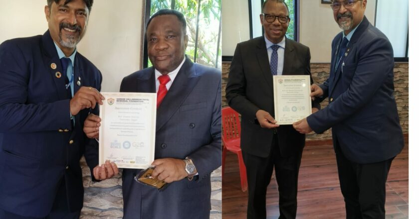 Sardar Vallabhbhai Patel Memorial Foundation (SVPMF) Honors Delegates at the Indo-African Conclave in Pune