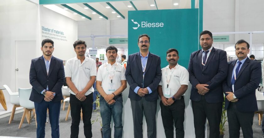 Biesse wins Glass Bulletin Award for the most ‘Popular International Brand’ for Machines & Allied Products in India’