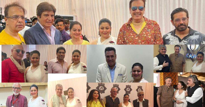 Social Entrepreneur Eram Faridi shines at CINTAA Tower launch