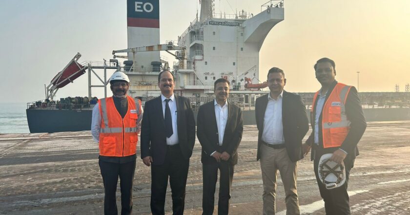 “Indian Potash Limited Marks Historic Milestone with Arrival of MV Patricia Oldendroff, India’s Largest-Ever Fertilizer Vessel”