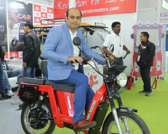 Plug N Ride Motors Pvt Ltd unveils Innovative Electric Two-Wheeler, “LoadRunner,” at EV Expo