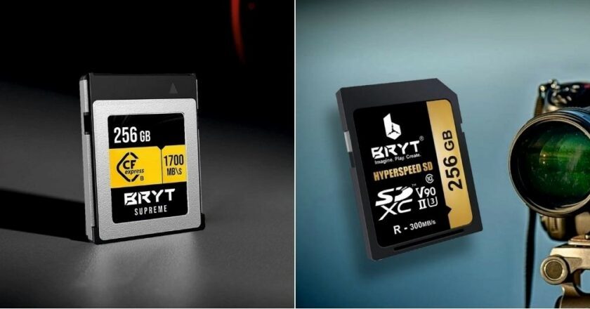 BRYT INDIA ELEVATES PHOTOGRAPHY TECH WITH SD CARD V90 AND CFX CARDS LAUNCH