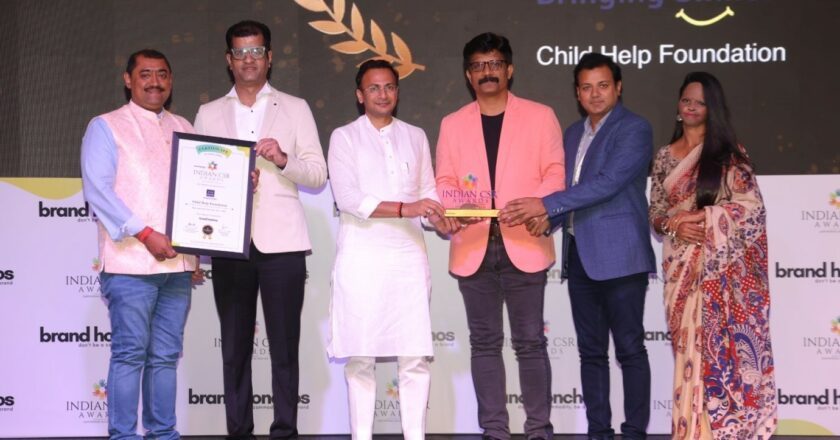 Child Help Foundation(CHF) won ‘The Most Impactful NGO of the Year Award 2023’