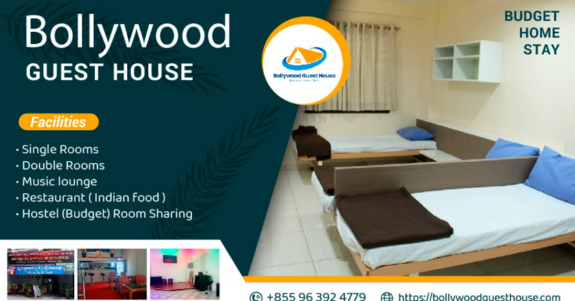 Phnom Penh, Cambodia offers Budget Home Stay Deals at Bollywood Guest House