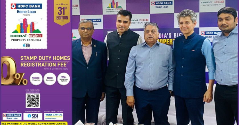  CREDAI-MCHI announces zero stamp duty & registration charges for all home sales at India’s Largest Property Expo 2024, Jan 26-28, Jio World Convention Centre, Mumbai