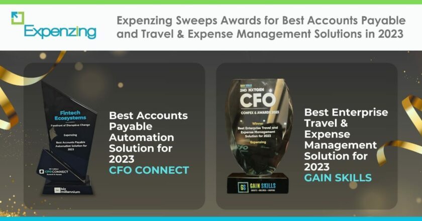 Expenzing Sweeps Awards for Best Accounts Payable Automation and Travel & Expense Management Solutions in 2023