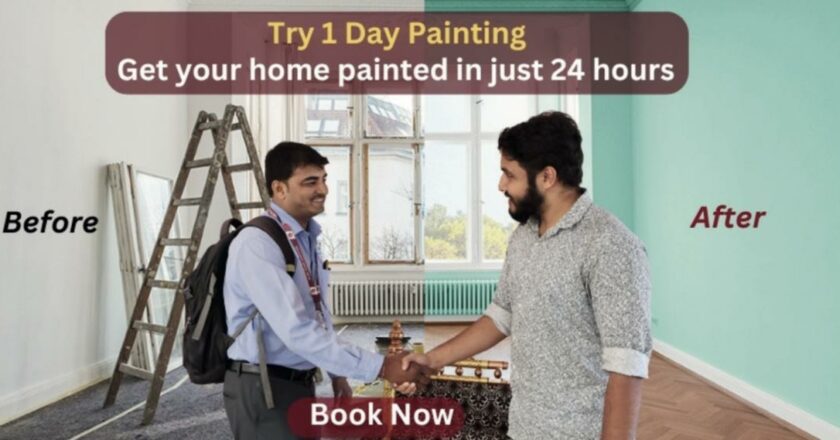 Vijay Home Services Launches its New 1-Day Painting Service