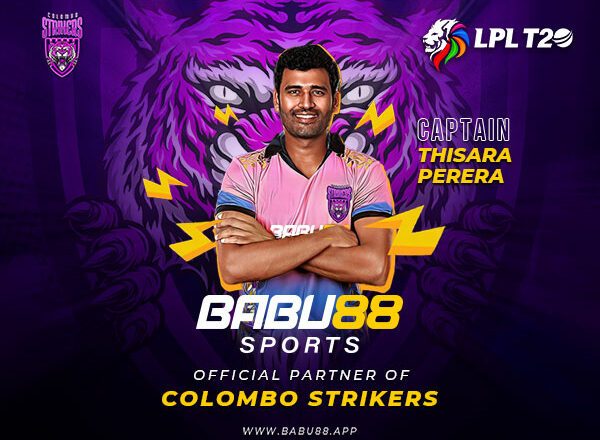 BABU88Sports Announces Sponsorship of Colombo Strikers in Lanka Premier League