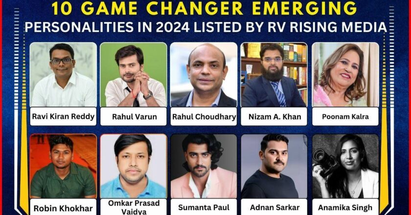 10 Game changer Emerging Personalities in 2024 Listed by RV Rising Media.