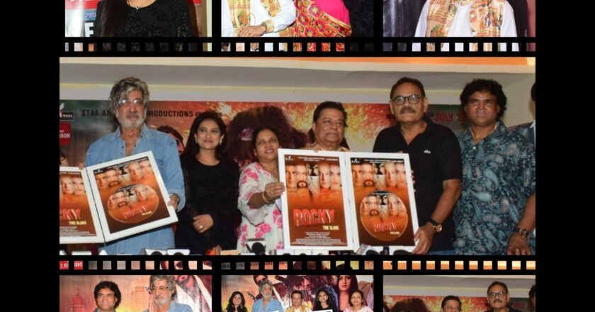Padma Shri Anup.Jalota launches Star Angel Film Productions’  Rocky – The Slave music on Red Ribbon
