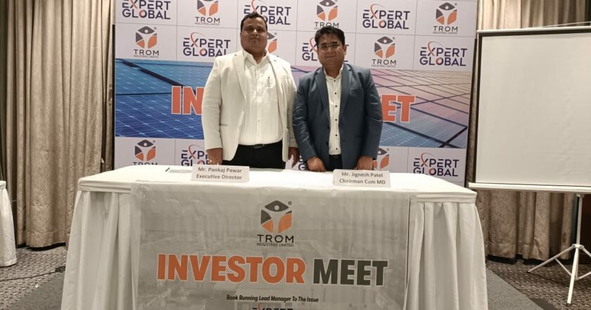Gujarat based Trom Industries Limited’s IPO Closes on Monday, July 29, 2024.
