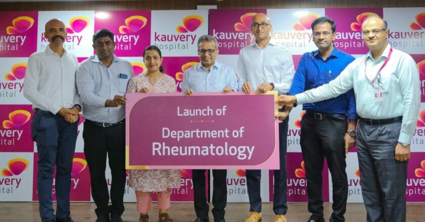 Kauvery Hospital Alwarpet launches Department of Rheumatology with Specialized Clinics for Lupus and Osteoporosis