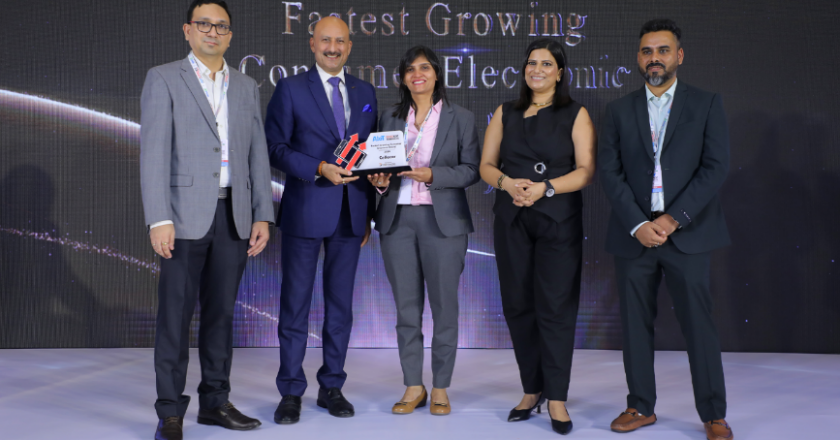 Cellecor Gadgets Limited Honoured as Fastest Growing Consumer Electronics Brand 2024 at 3rd DEVICENEXT SUMMIT & AWARDS