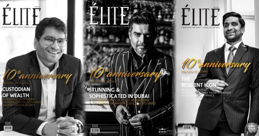ELITE Magazine India Celebrates 10 Years of Luxury Media Excellence with “Decade of Icons” Special Digital Covers