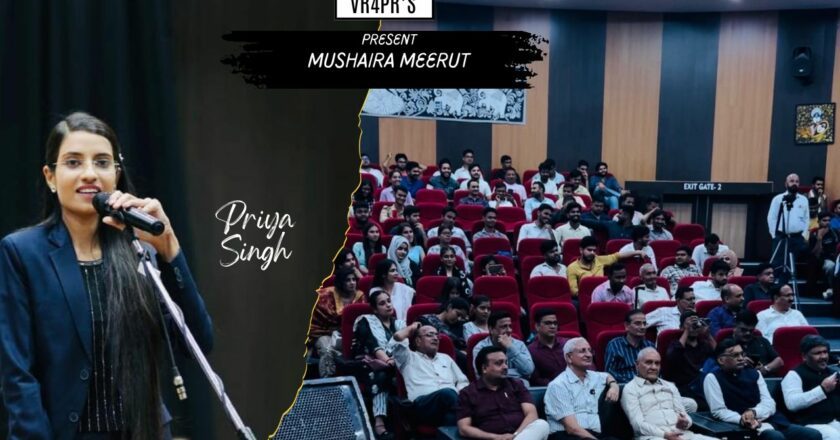 Priya Singh’s Indo – western Fusion Creates Sensation at Vr4Pr  Poetic Event