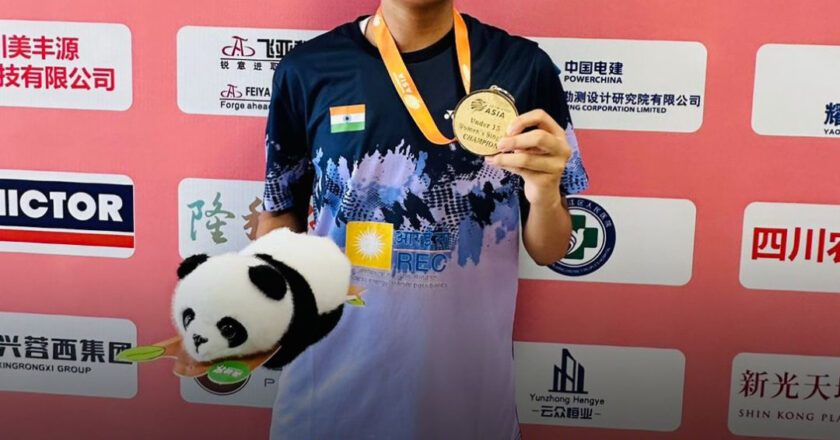 ODMian Tanvi Patri Shines on the International Stage: Triumphs in Under-15 Girls Singles at Badminton Asia Junior Championships