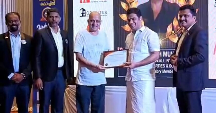 Kamal Muhamed from Kerala Honoured with Two Prominent Humanitarian Awards in a Week