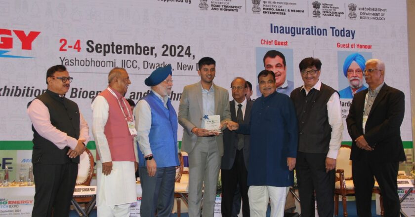 India Bio-Energy & Tech Expo 2024: Sh. Nitin Gadkari Honors Leaders in Biodiesel for Excellence in Innovation and Contribution