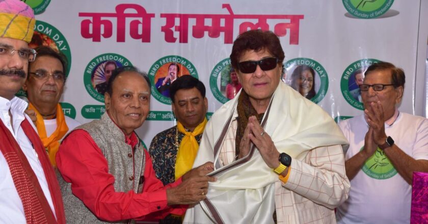 11th Foundation Day of Bird Freedom Day Celebrated with a ‘Kavi Sammelan’ in Jaipur 