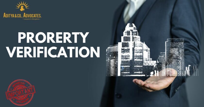 Property Verification Lawyers in Bangalore