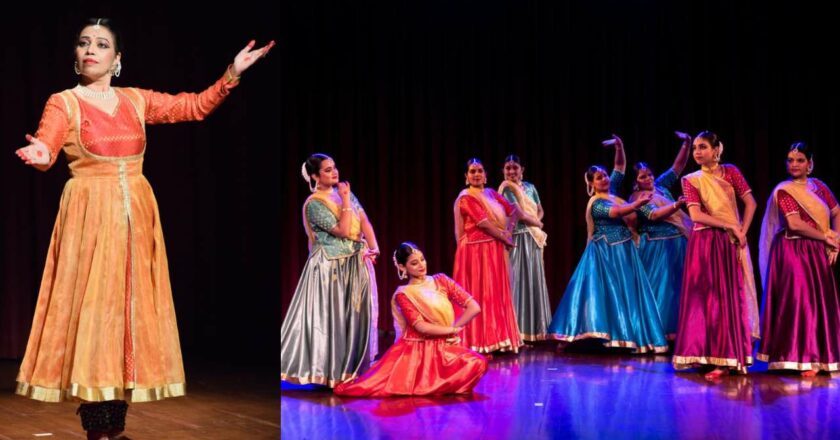 “Raas- The Kathak Studio Presents a Spectacular Evening of Dance at Triveni Kala Sangam”.