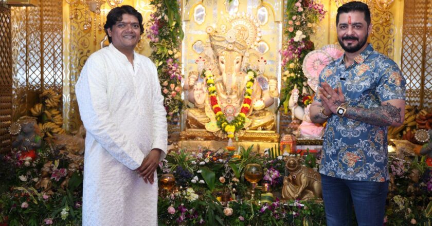 Hindustani Bhau visited Mumbai Cha Seth at Keyur Sheth’s Red Cherry Entertainment