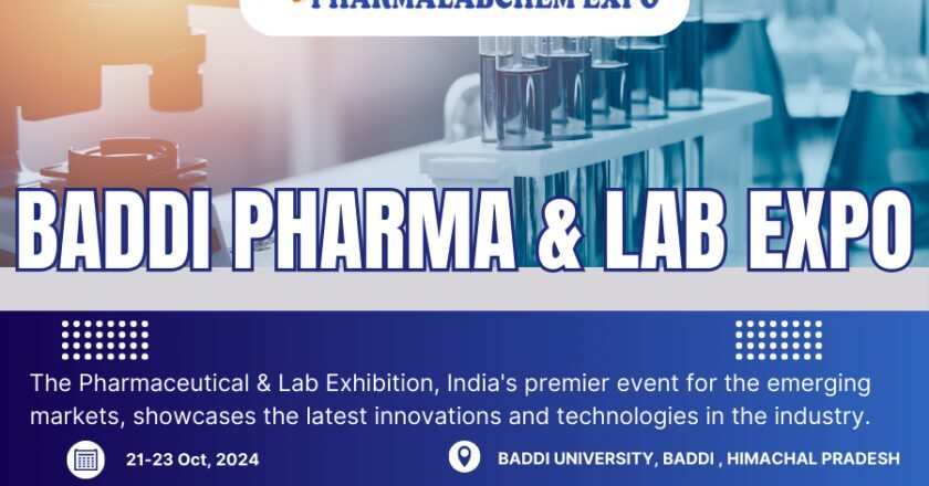 Pharmalabchem Expo and Exhivision Media Pvt Ltd Announce First Pharmaceutical Machinery and Lab Exhibition in Baddi