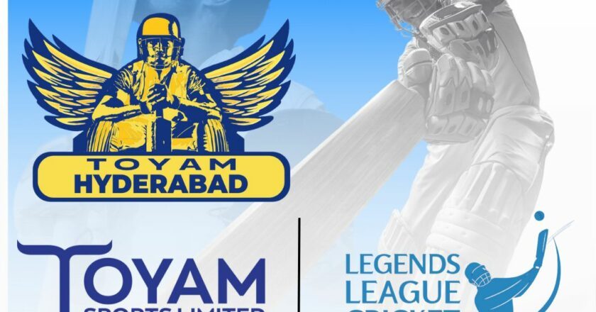 Toyam Sports Limited buys out Hyderabad franchise in Legends League Cricket for an undisclosed amount.
