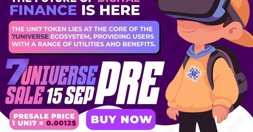 7Universe Launches UNI7 Token for a New Era in VR Gaming, Blockchain, and Digital Exchanges