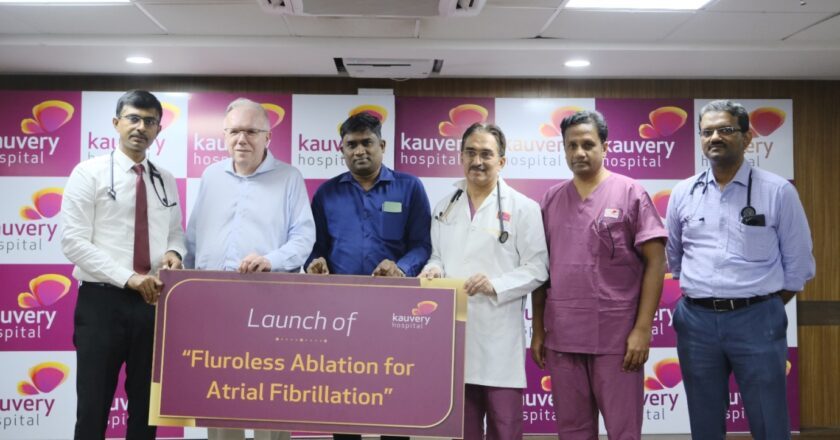 Kauvery Hospital Alwarpet Introduces Fluoroless Ablation for Atrial Fibrillation
