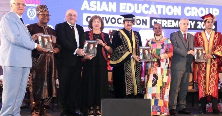 Distinguished Diplomats Release Book on Sandeep Marwah’s Achievements