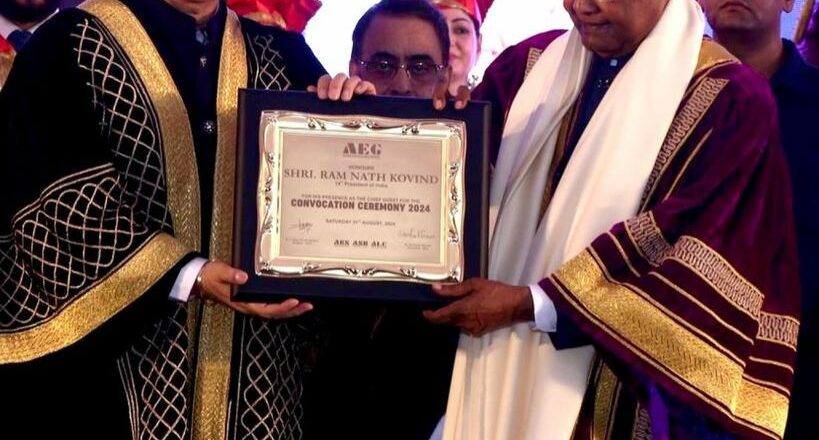14th President of India Graces Historic Convocation at Asian Education Group