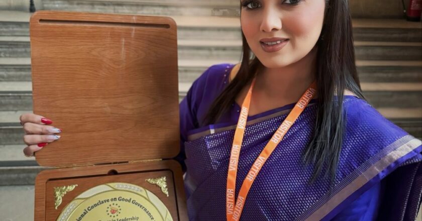Kalpana Shukla: Mrs. Universe 2023, First Runner Up, Receives “Excellence in Leadership: Recognition at UK Parliament During India-UK Conclave on Good Governance