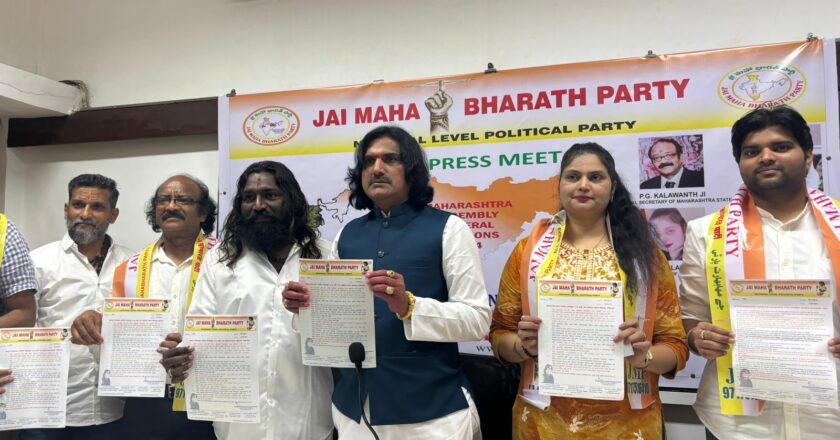 Anant Vishnu Prabhu, the founder Jai Maha Bharat Party’s to make a significant impact in the upcoming assembly