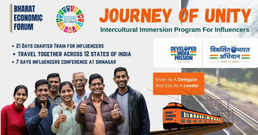 Bharat Economic Forum Announces Viksit Bharat Leadership Award 2024 and Pre-launches Journey of Unity, an Intercultural Immersion Program For Influencers