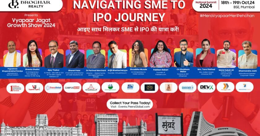 Vyapaar Jagat Growth Show 2024 to help SMEs navigate to IPOs, celebrate entrepreneurial excellence