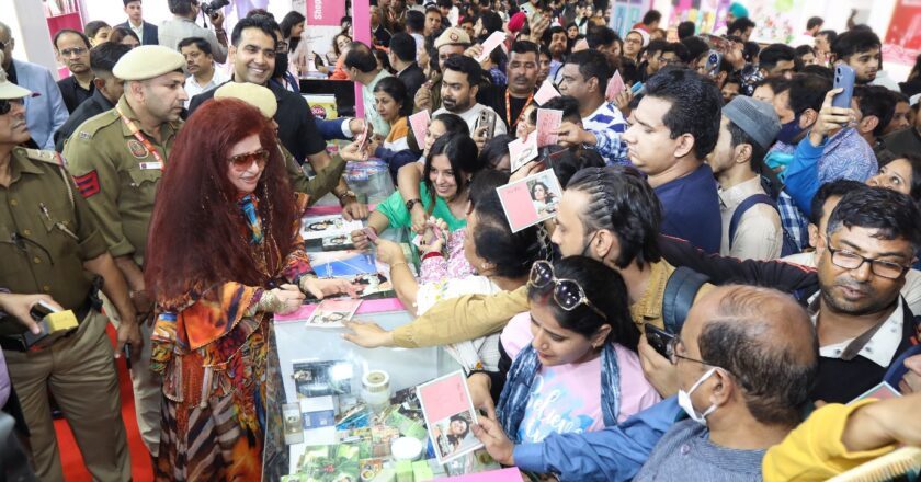 Shahnaz Husain Hysteria Grips India International Trade Fair (IITF) 2024.