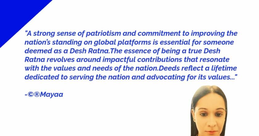 Mayaa SH on Desh Ratna, Rashtra Seva Puruskar, and Her Vision for 2025