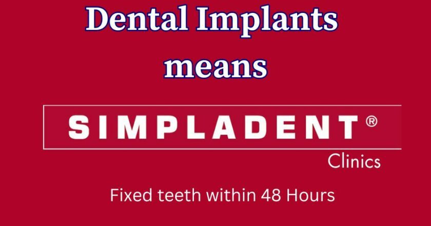 Cutting-Edge Dental Care: Why Simpladent is Redefining Implants