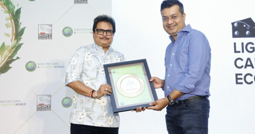 Asit Kumarr Modi and Neela Film Productions recognised at Sony S3 Honour Awards for Exemplary Achievement in Sustainability, Safety and Security