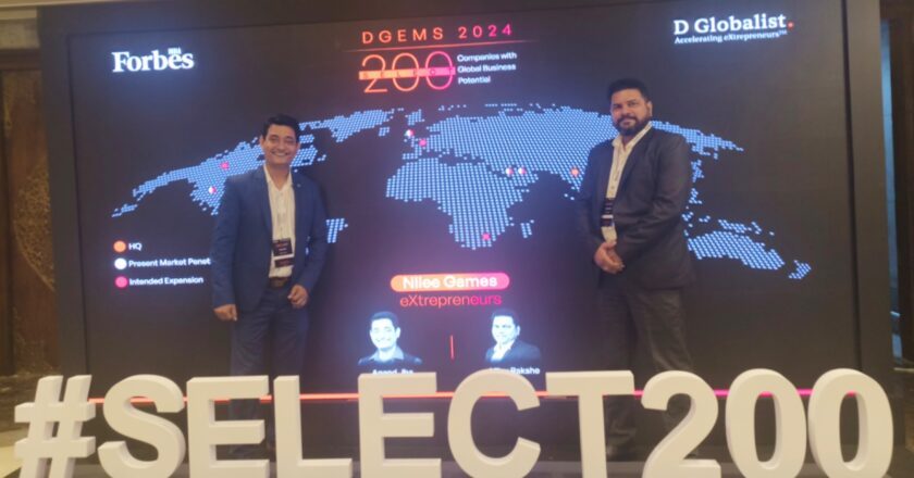 India’s “Nilee Games” Shines in Forbes DGEMS 2024 Select 200 Companies with Global Business Potential.