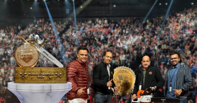 STIHL India Team Joins the Action at TIMBERSPORTS® World Championship in Toulouse