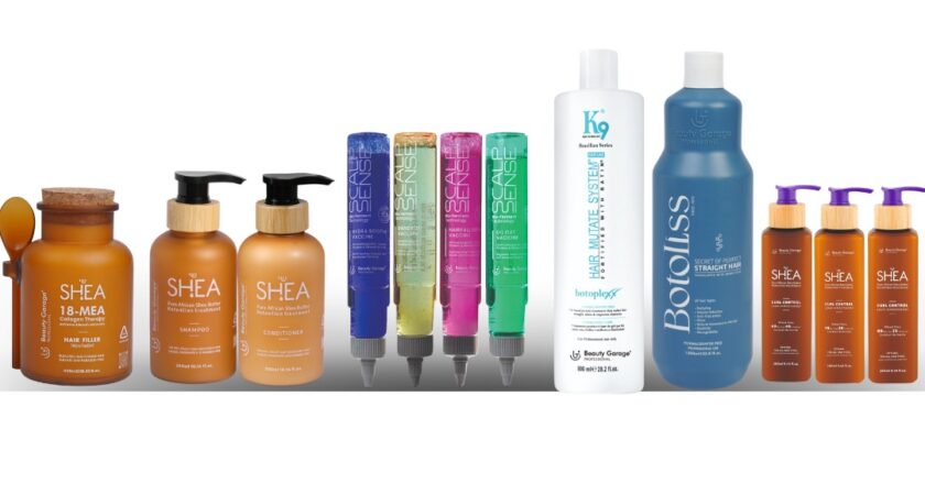 Beauty Garage Professional excels product performance with K9 leading at 44% and Shea at 22% of sales across India