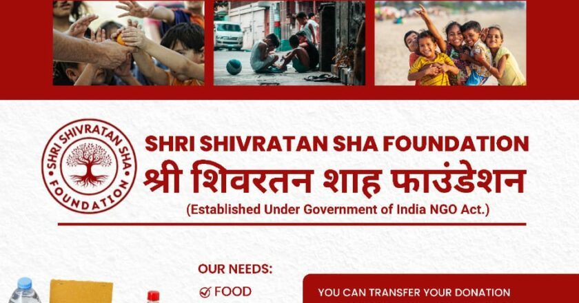 Shri Shivratan Sha Foundation: Empowering Underprivileged Communities Through Education, Spirituality, and Humanitarian Efforts