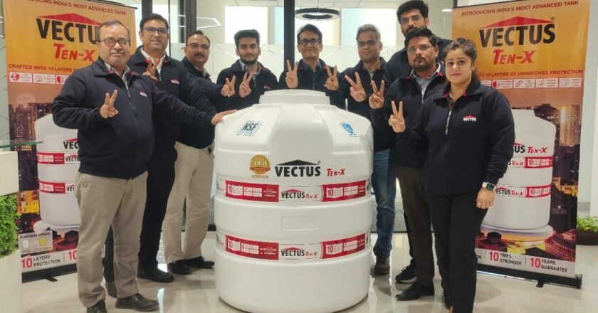 Vectus Unveils Most Advanced 10-Layer Water Storage Tank – Setting New Standards for Strength, Safety, and Longevity
