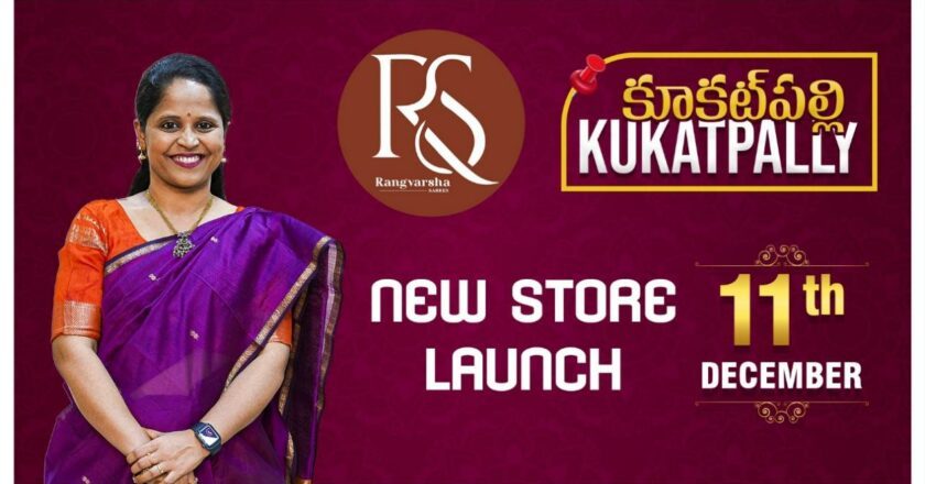Rangvarsha Sarees Unveils Its Kukatpally Store: A Milestone in Ethnic Fashion
